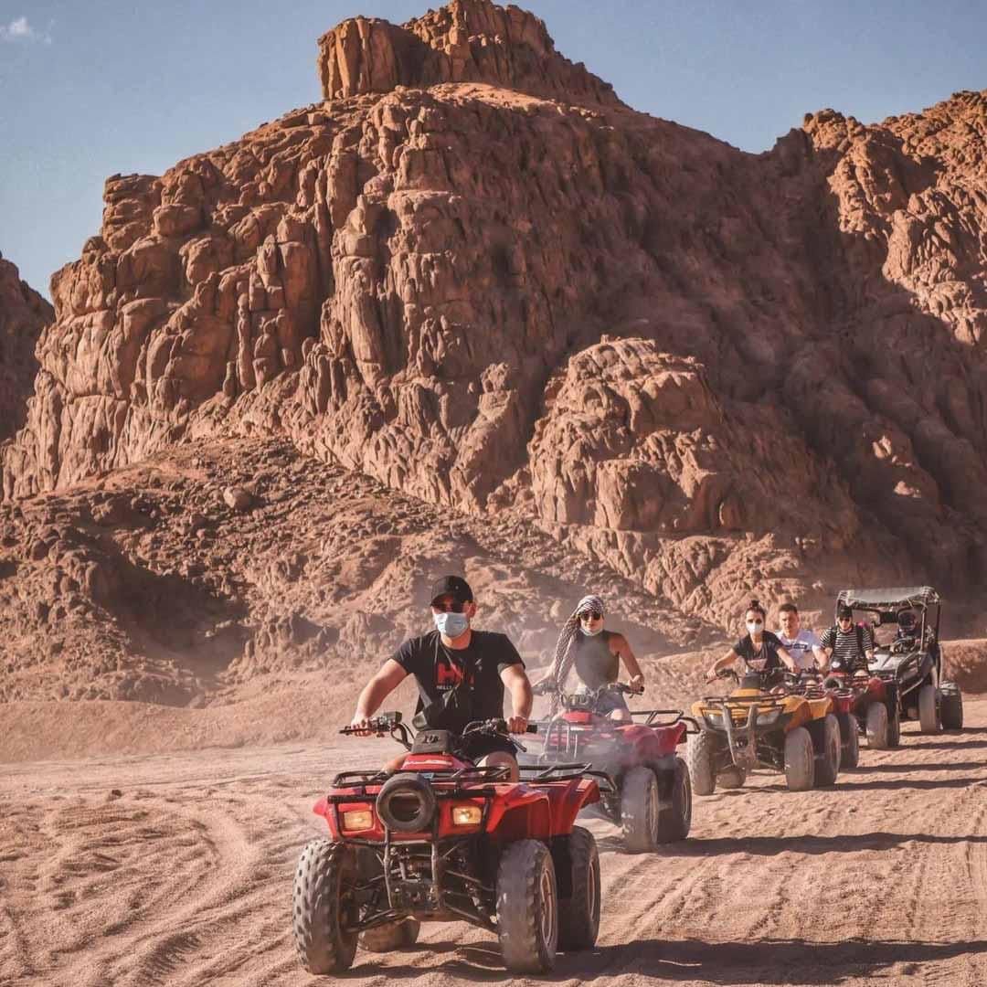 Desert dunes during golden hour